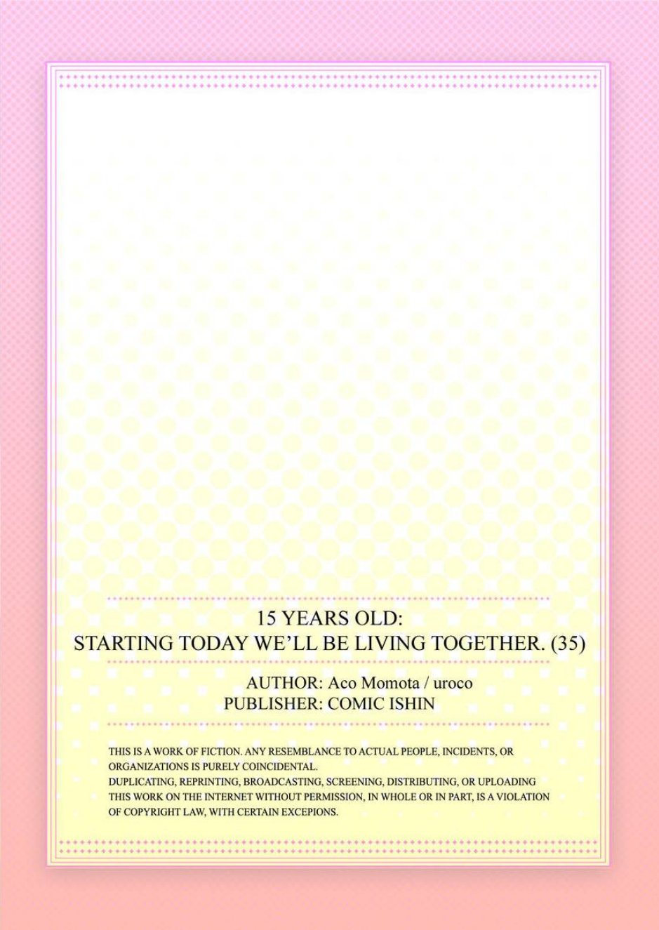 15 Years Old Starting Today Well Be Living Together page 27