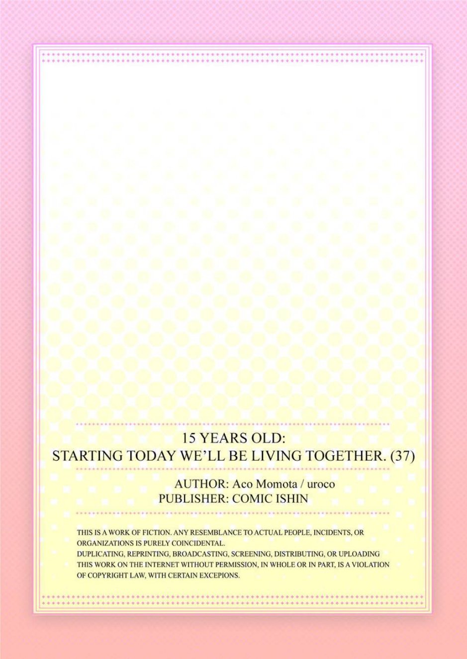 15 Years Old Starting Today Well Be Living Together page 27
