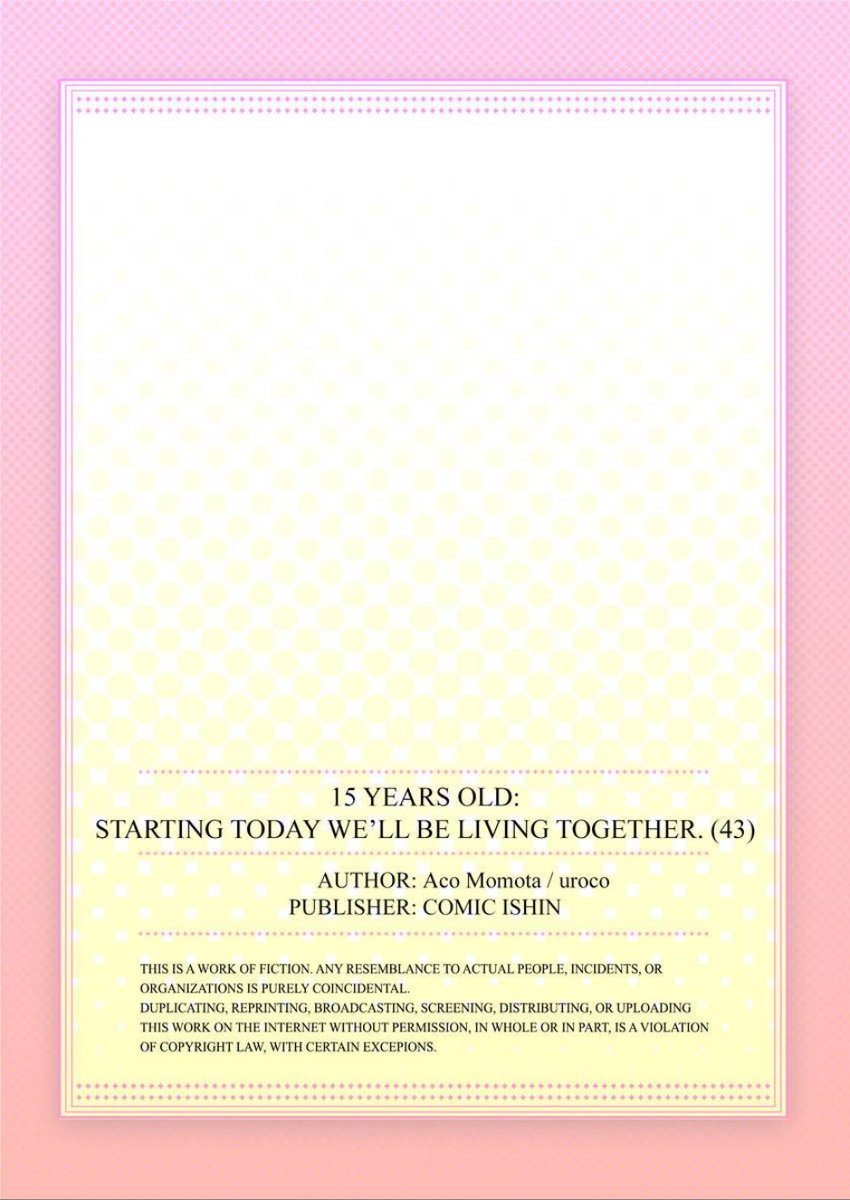 15 Years Old Starting Today Well Be Living Together page 27