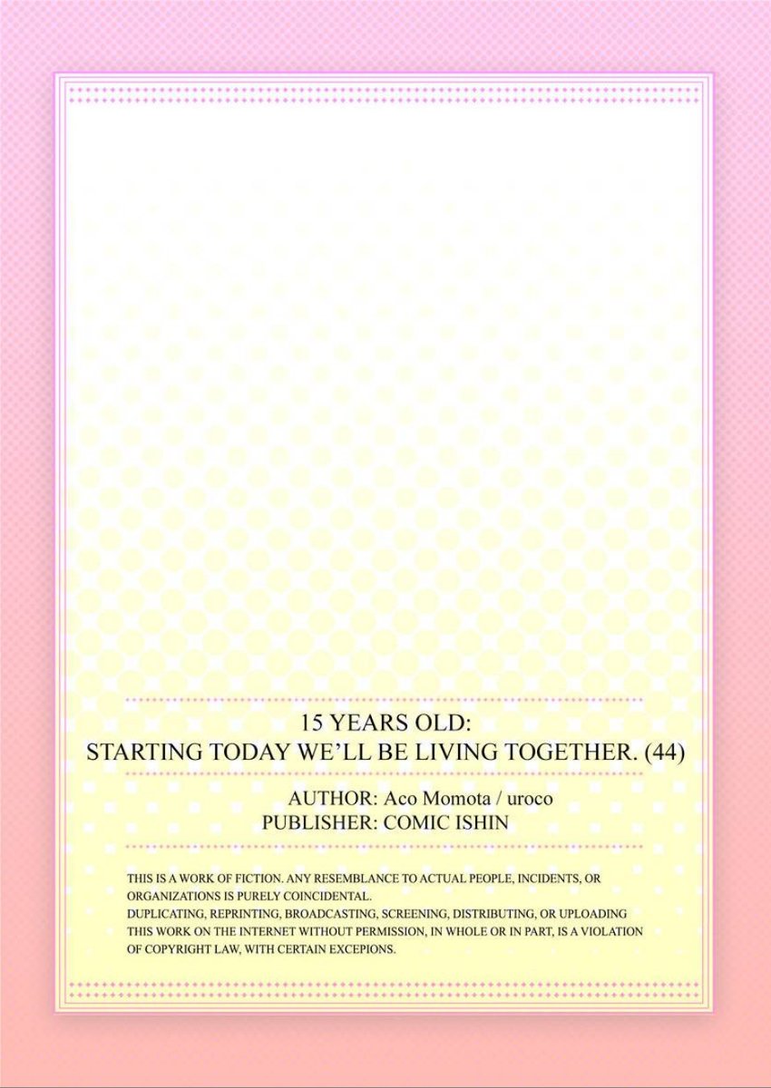15 Years Old Starting Today Well Be Living Together page 27