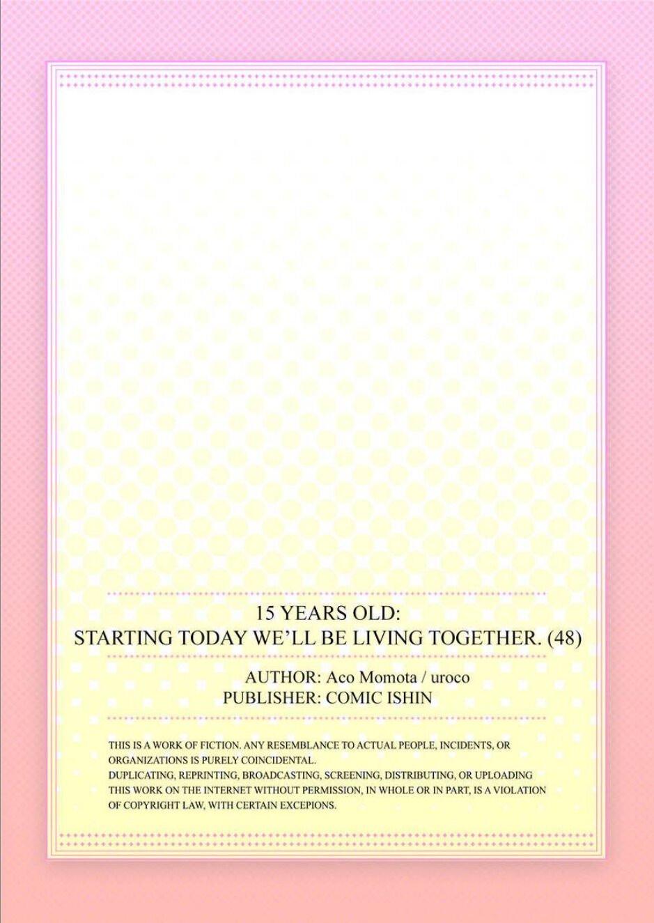 15 Years Old Starting Today Well Be Living Together page 27