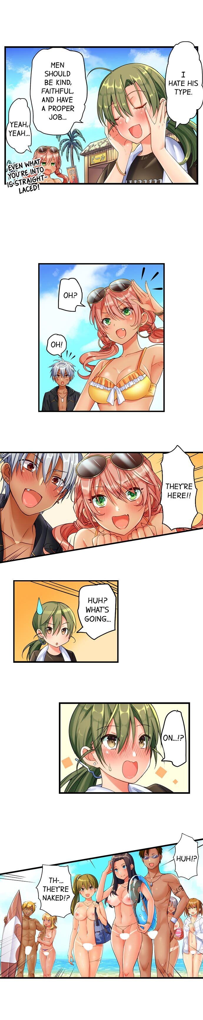 A Chaste Girl’s Climax at a Nudist Beach page 7