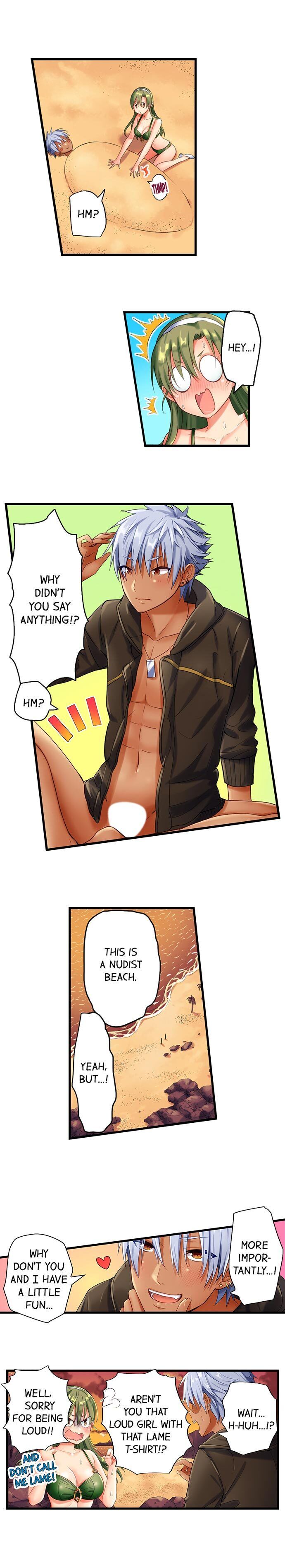 A Chaste Girl’s Climax at a Nudist Beach page 7