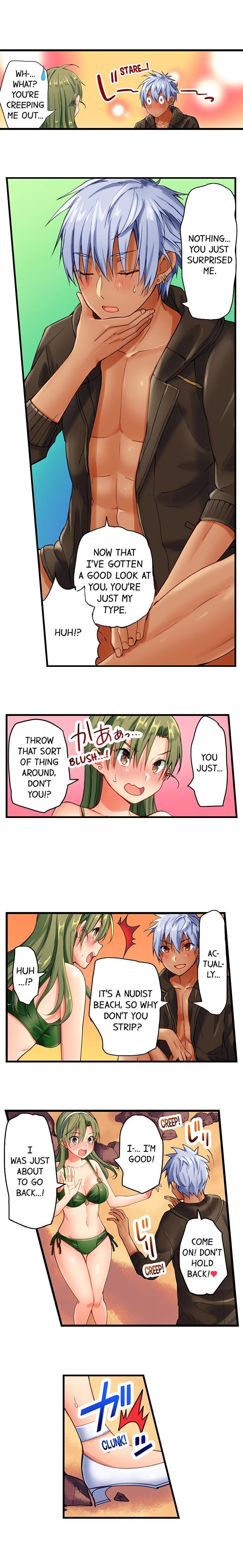 A Chaste Girl’s Climax at a Nudist Beach page 8