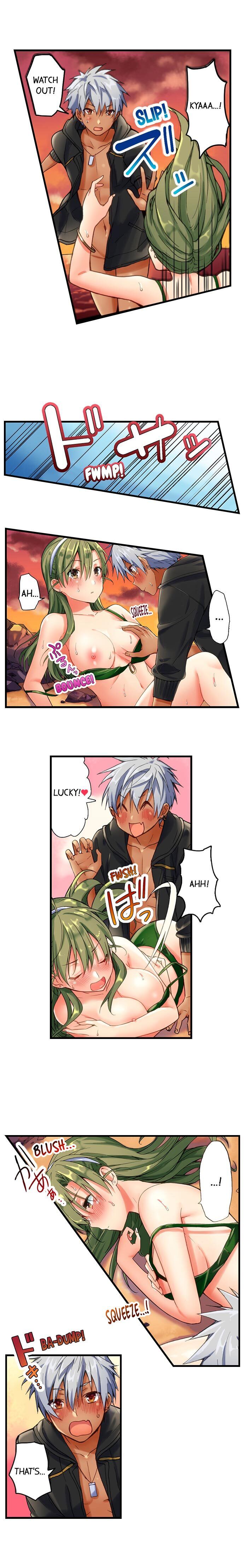 A Chaste Girl’s Climax at a Nudist Beach page 9