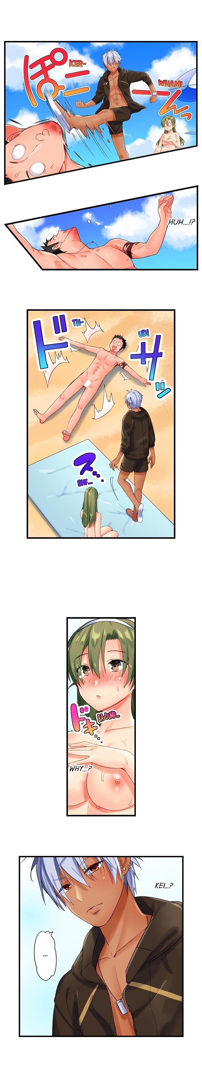 A Chaste Girl’s Climax at a Nudist Beach page 7