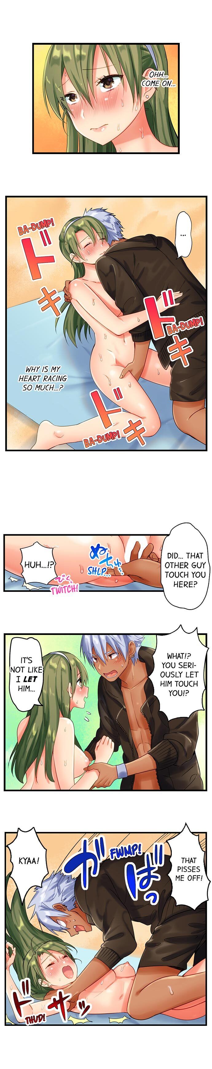 A Chaste Girl’s Climax at a Nudist Beach page 2