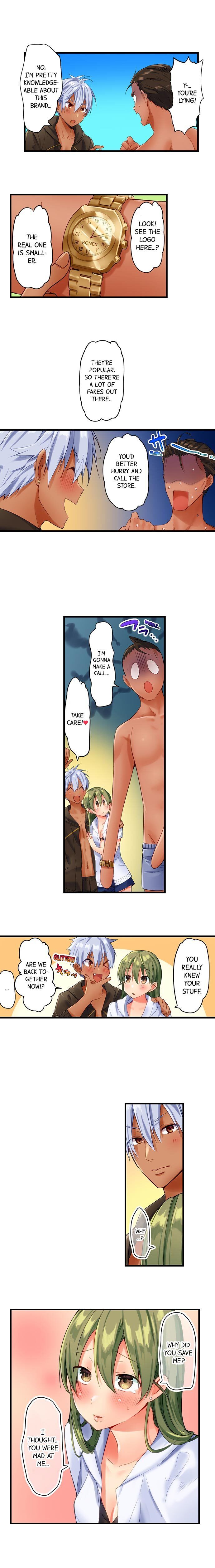 A Chaste Girl’s Climax at a Nudist Beach page 6