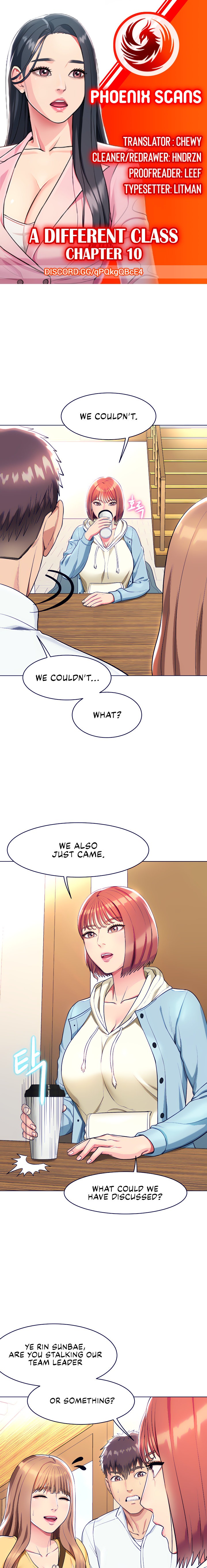 A Different Class page 1