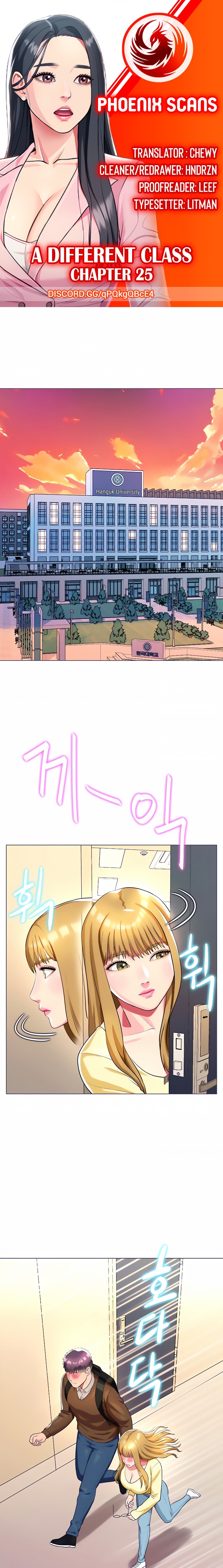 A Different Class page 1
