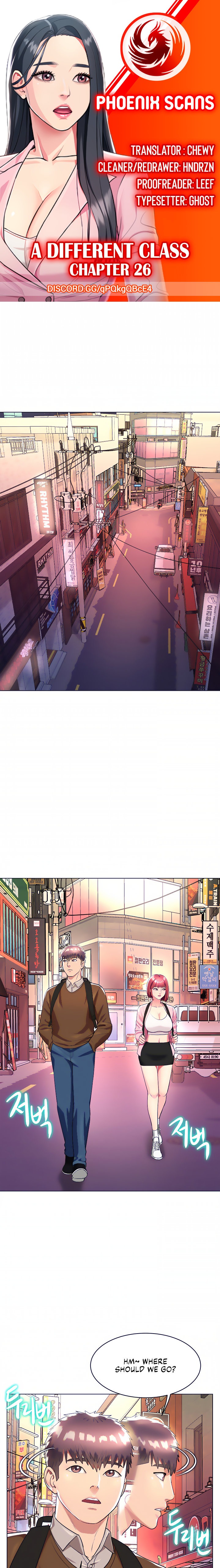A Different Class page 1