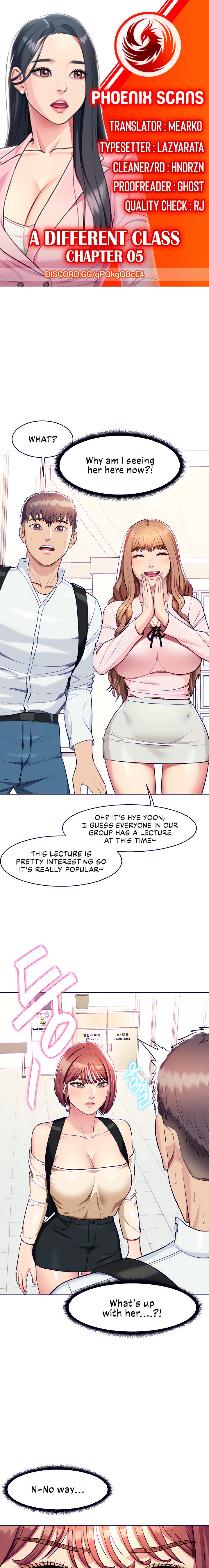 A Different Class page 1