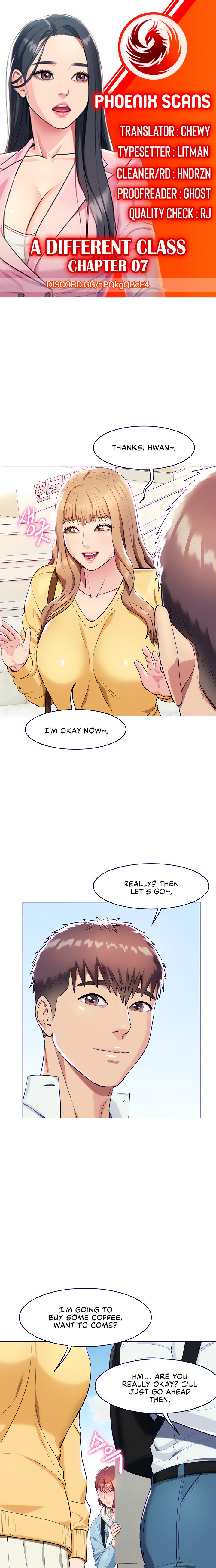 A Different Class page 1