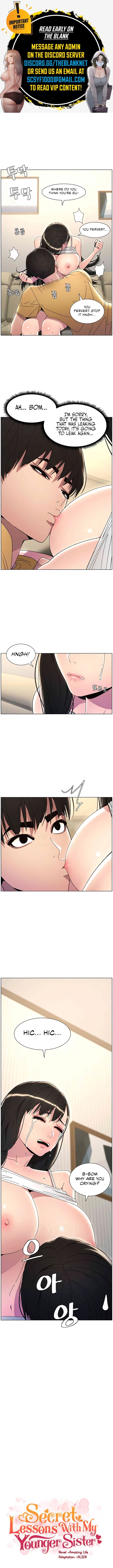 A Secret Lesson With My Younger Sister page 1