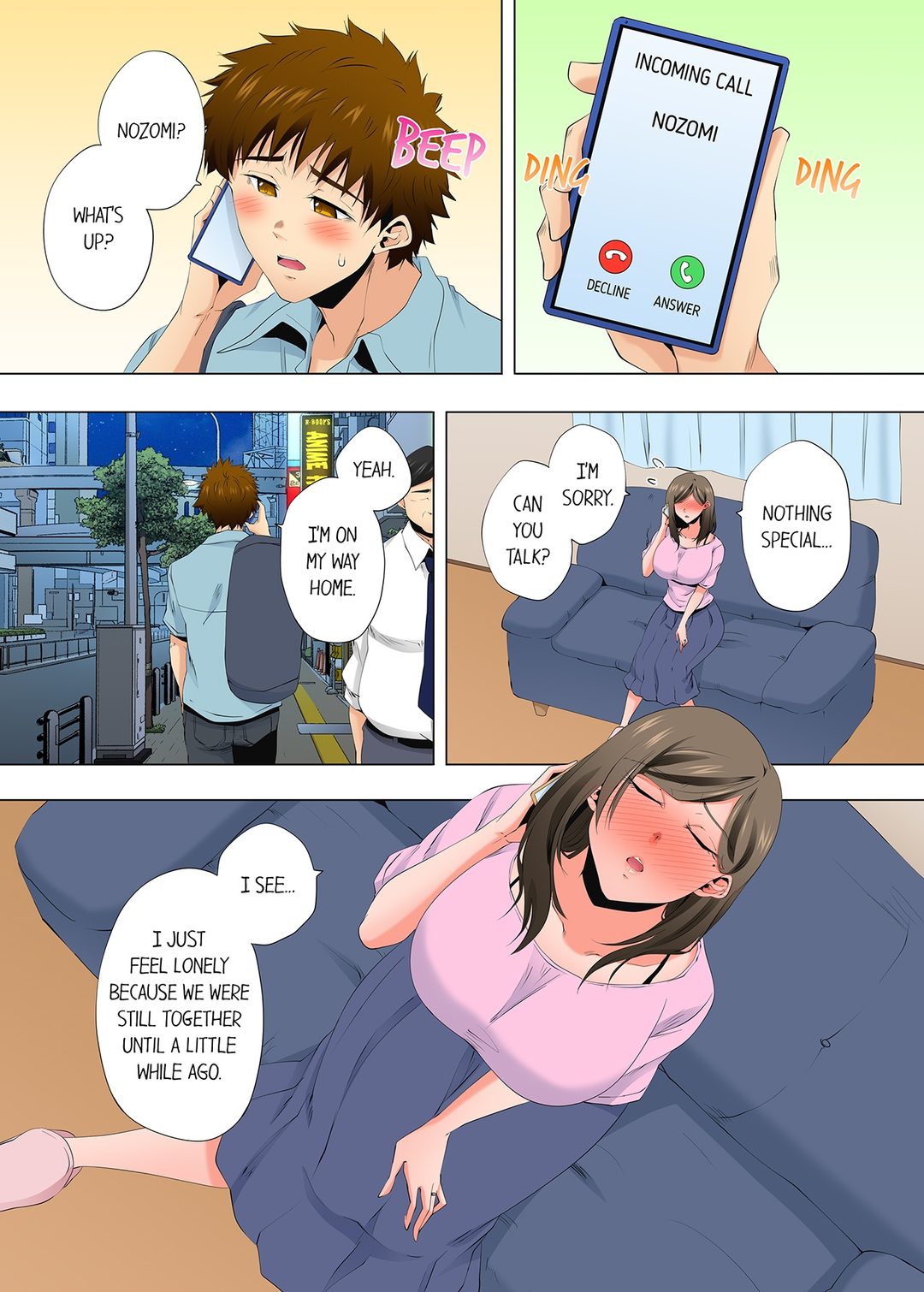 A Sexless Wife Finds Pleasures page 1