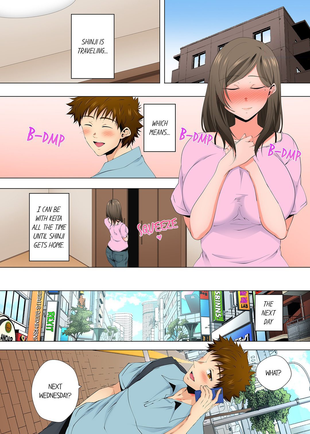 A Sexless Wife Finds Pleasures page 1