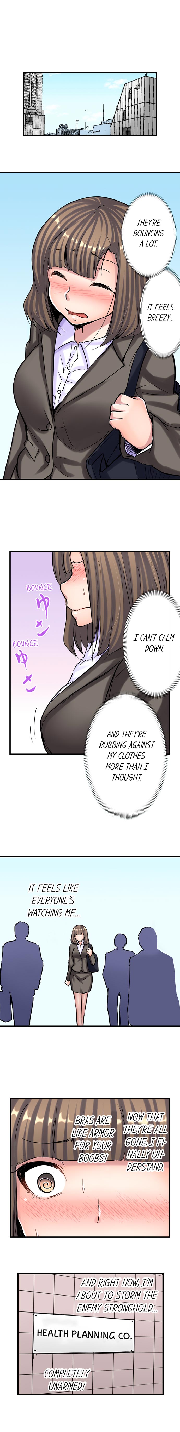 A Sexy Bra-less Job Interview page 5