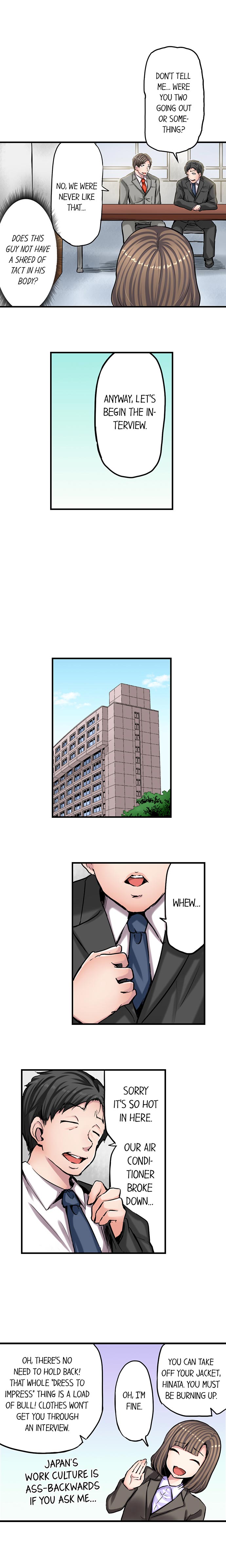 A Sexy Bra-less Job Interview page 8