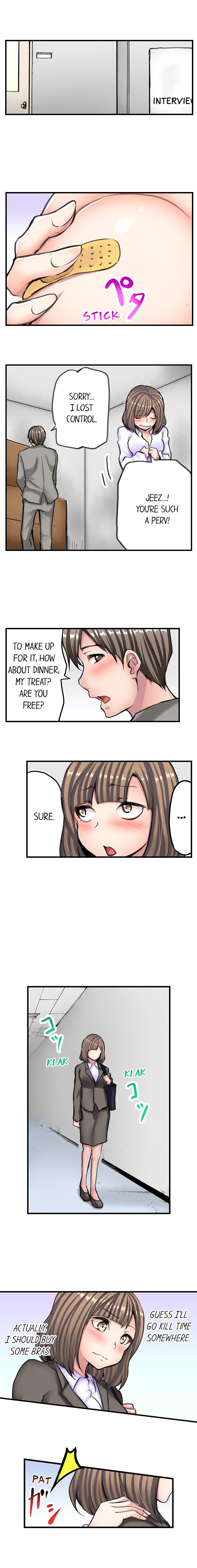 A Sexy Bra-less Job Interview page 2