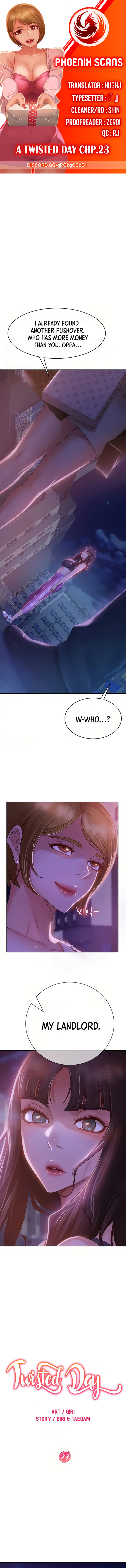A Twisted Day page 1