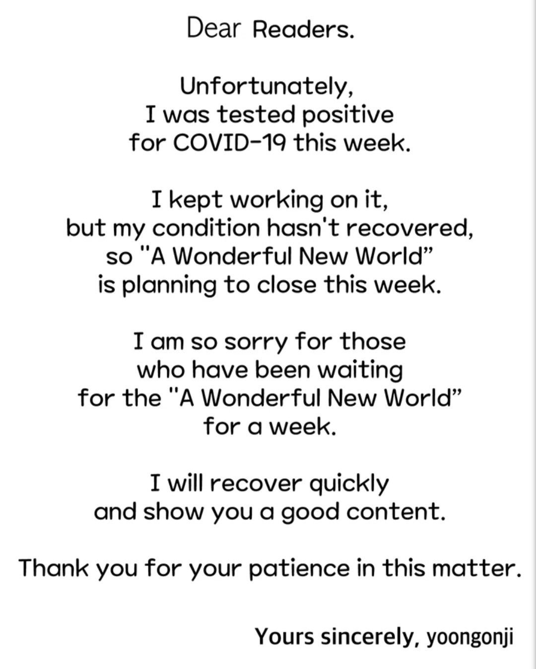 A Wonderful New World page 1