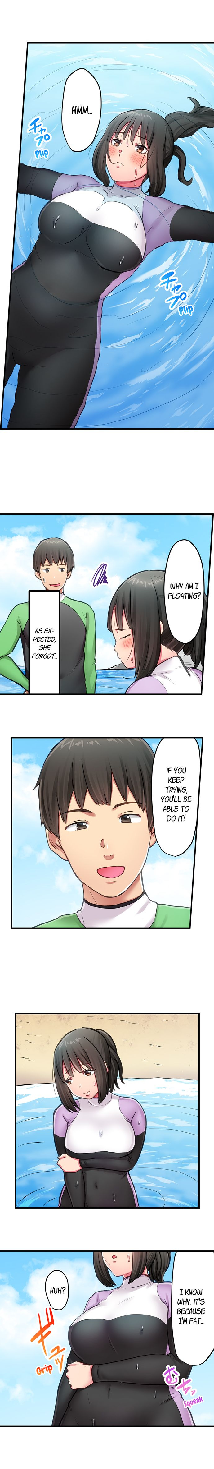 Blooming Summer Making Her Cum in Her Tight Wetsuit page 7