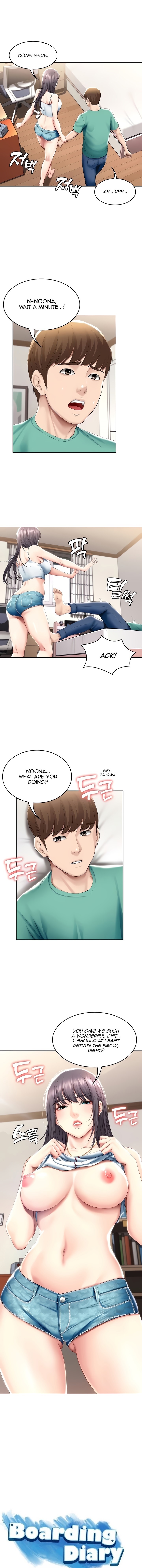Boarding Diary page 1