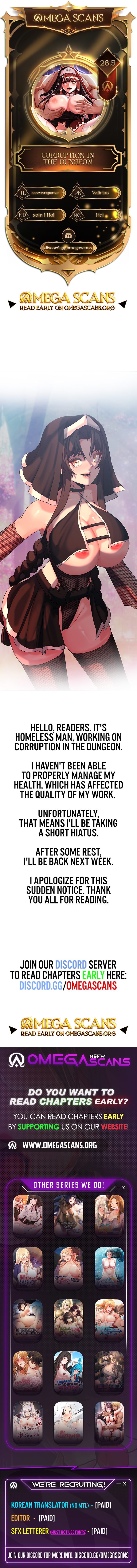 Corruption In The Dungeon page 1