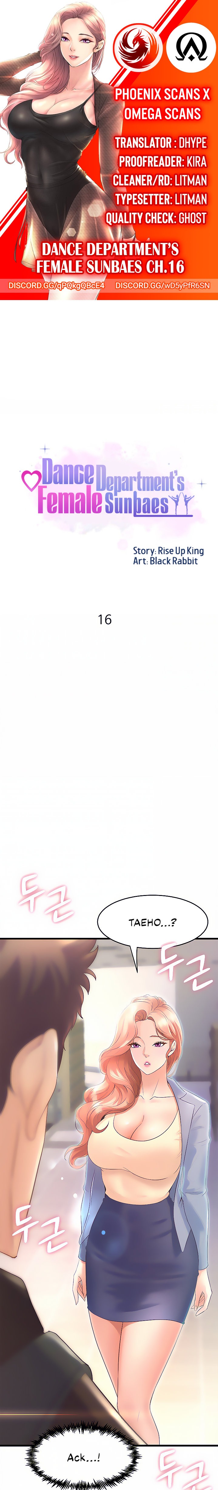 Dance Department’s Female Sunbaes page 1