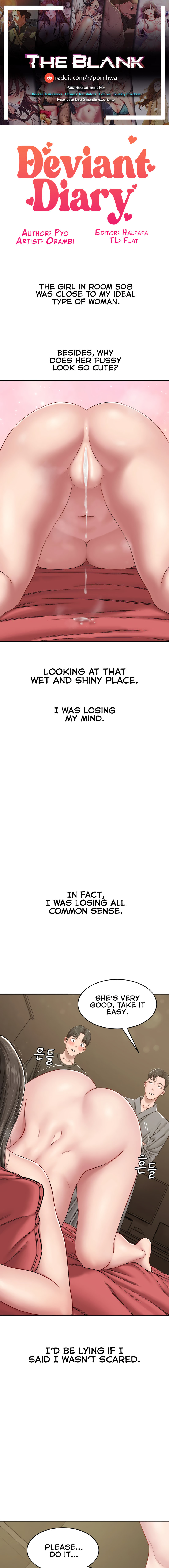 Deviant Diary page 1