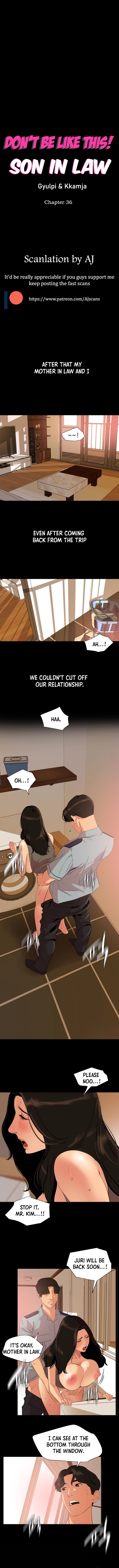 Don’t Be Like This! Son-In-Law page 1
