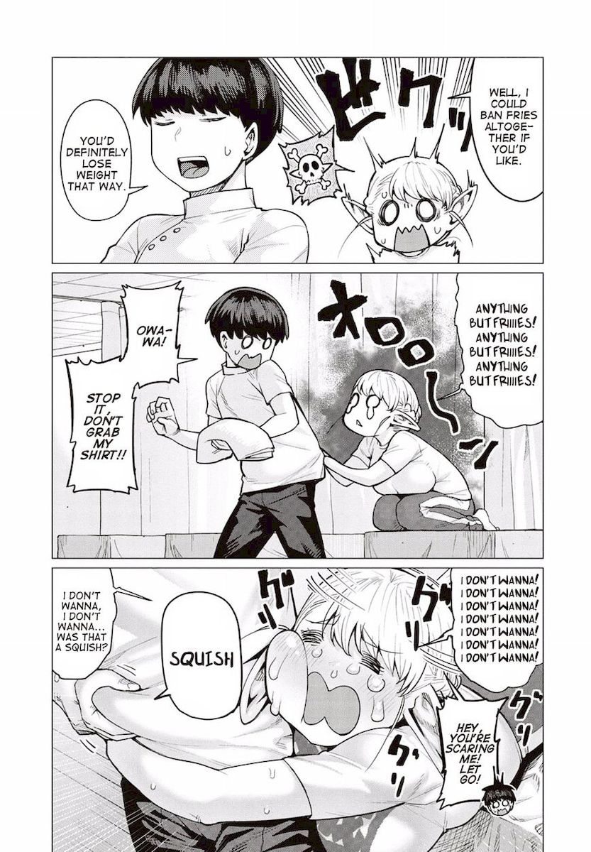 Elf-San Wa Yaserarenai. page 8