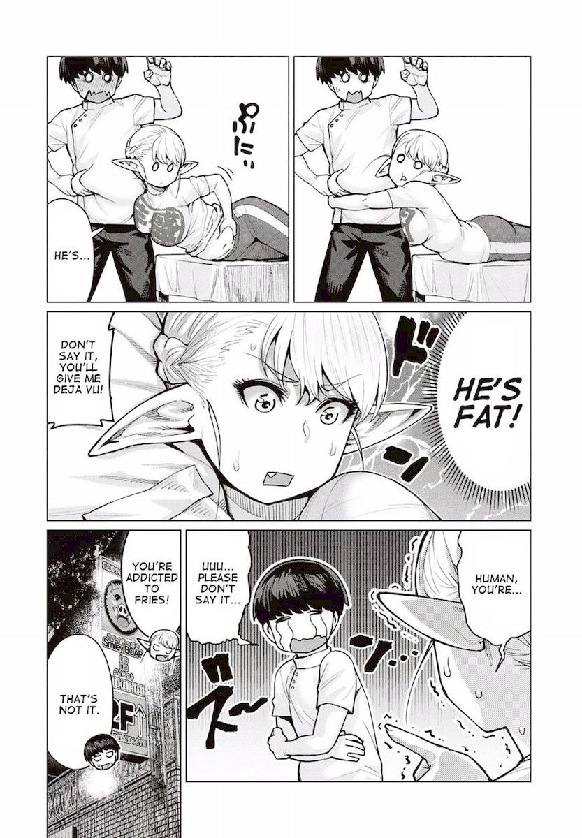 Elf-San Wa Yaserarenai. page 9