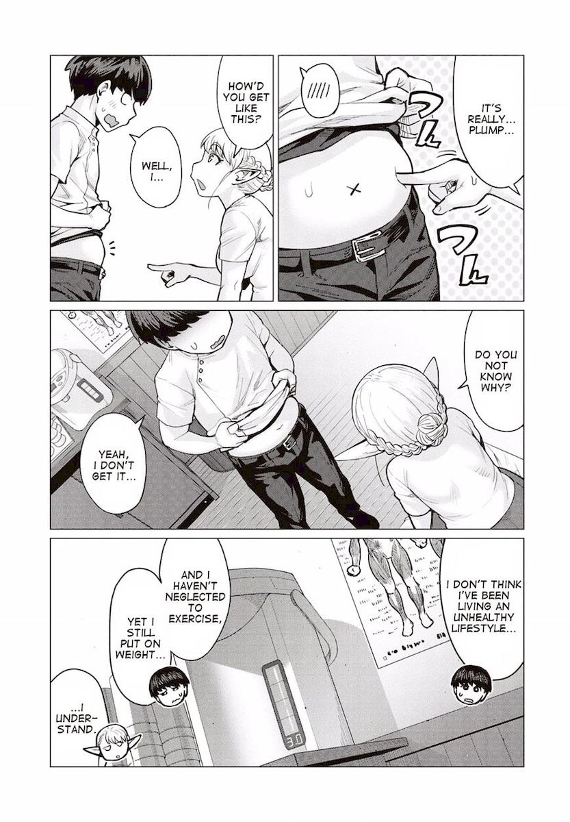 Elf-San Wa Yaserarenai. page 10