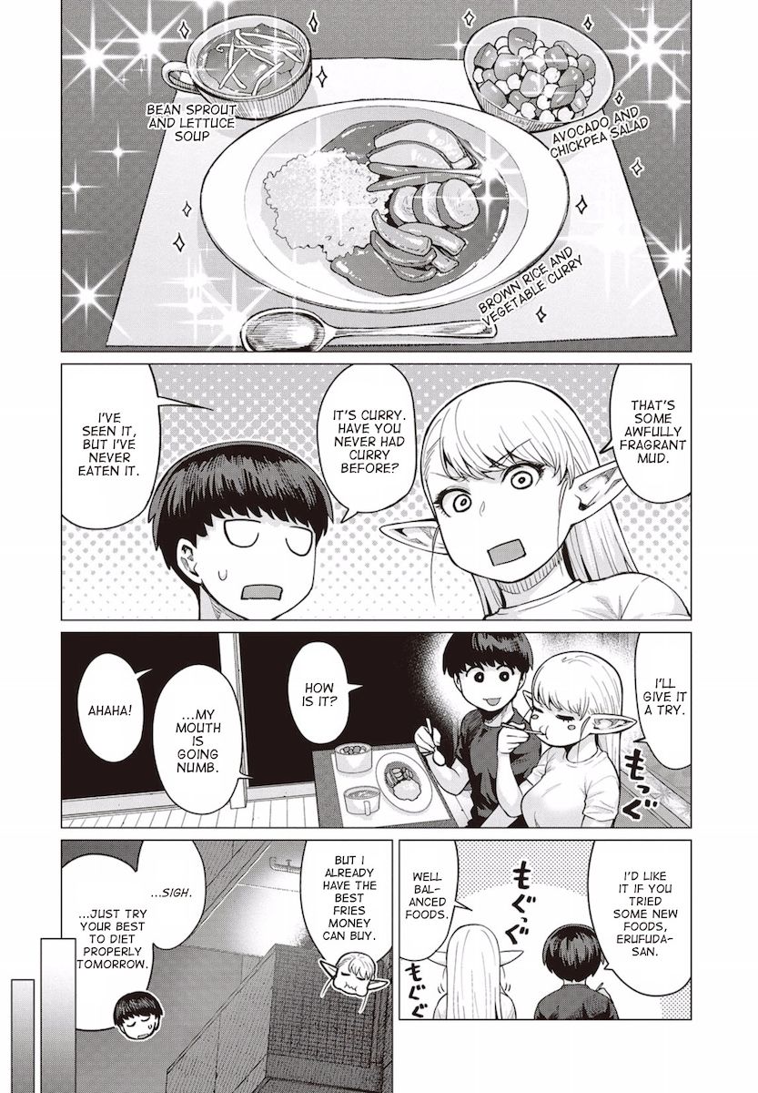 Elf-San Wa Yaserarenai. page 9