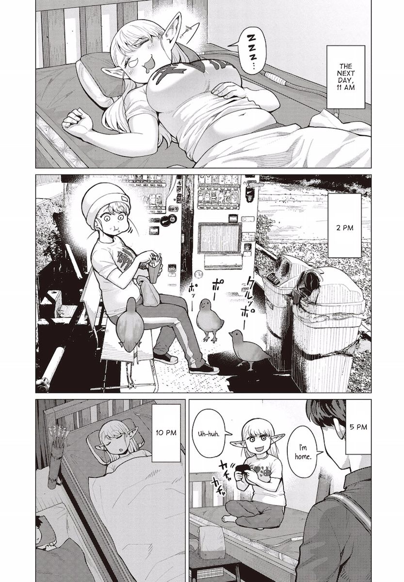 Elf-San Wa Yaserarenai. page 10