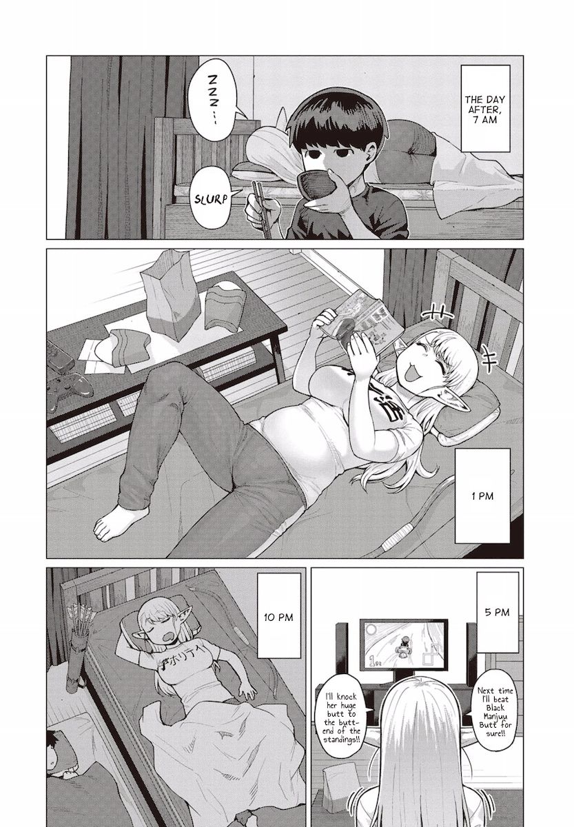 Elf-San Wa Yaserarenai. page 11
