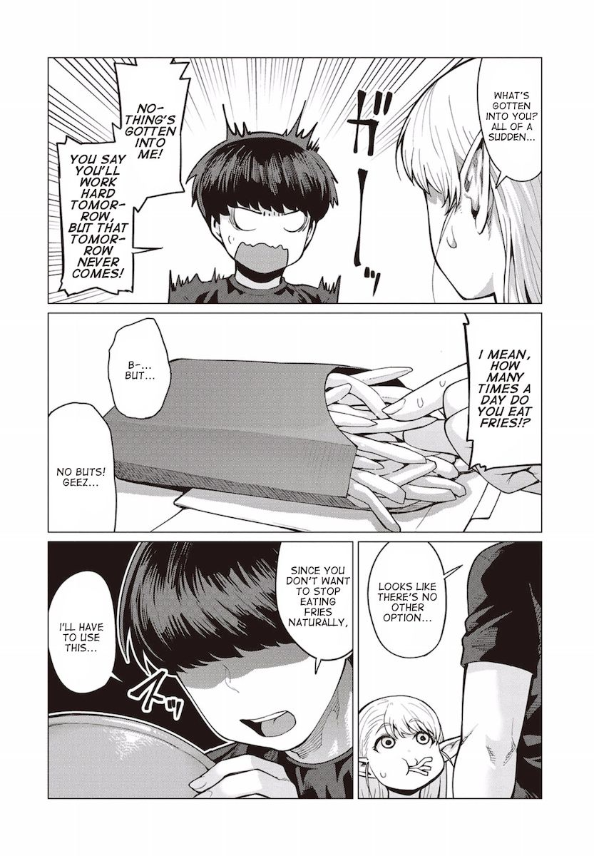 Elf-San Wa Yaserarenai. page 13