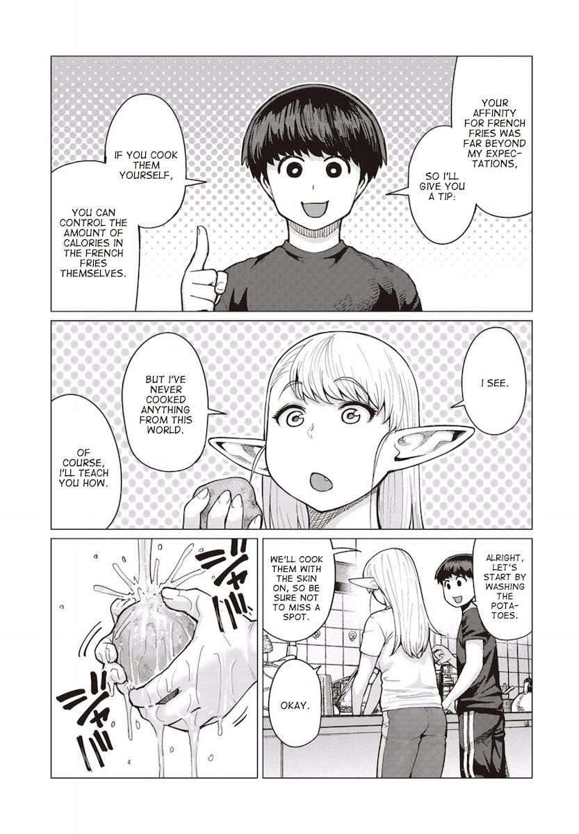 Elf-San Wa Yaserarenai. page 18