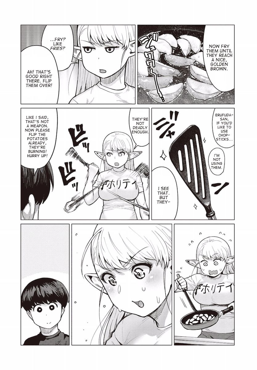 Elf-San Wa Yaserarenai. page 23