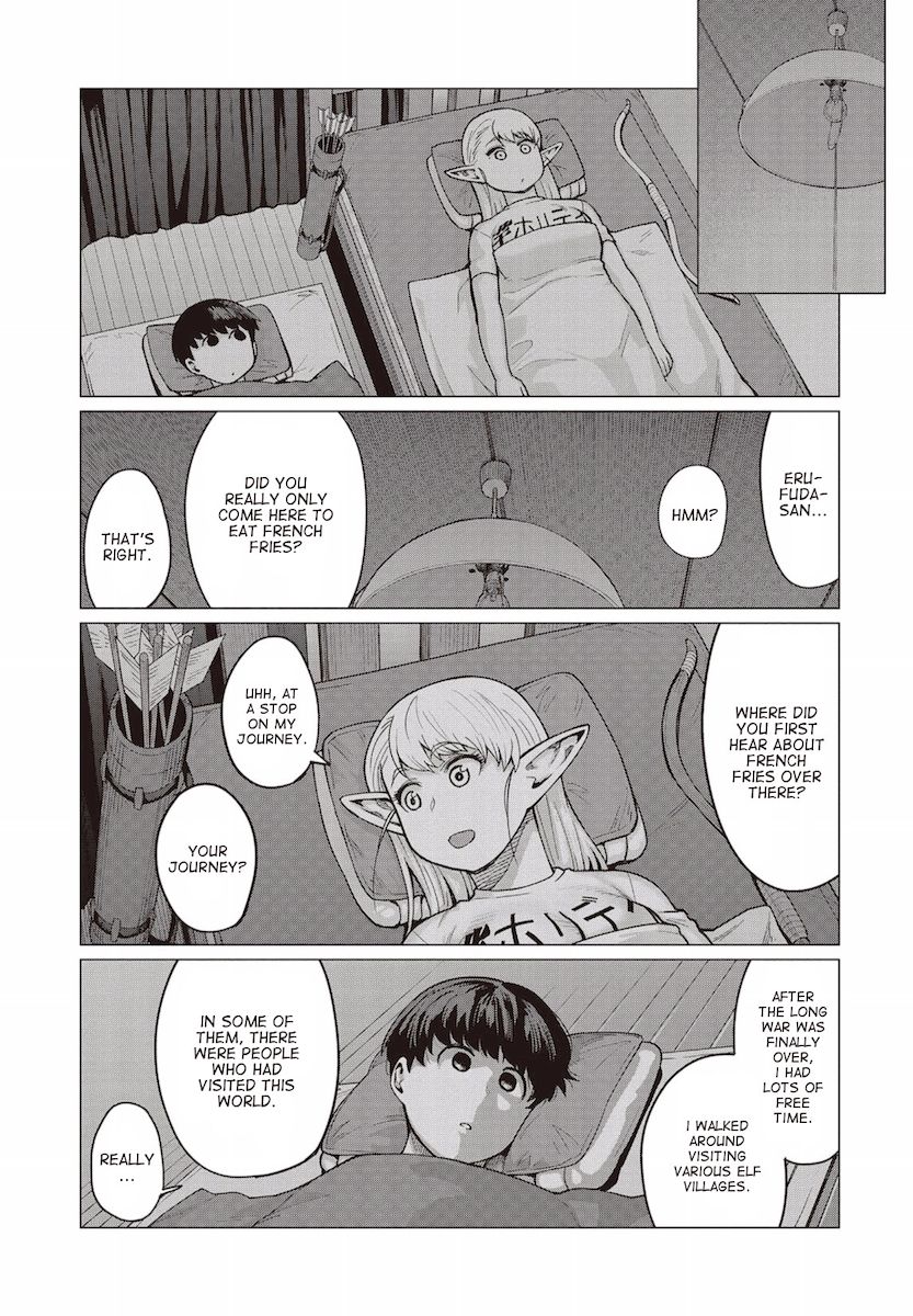 Elf-San Wa Yaserarenai. page 28