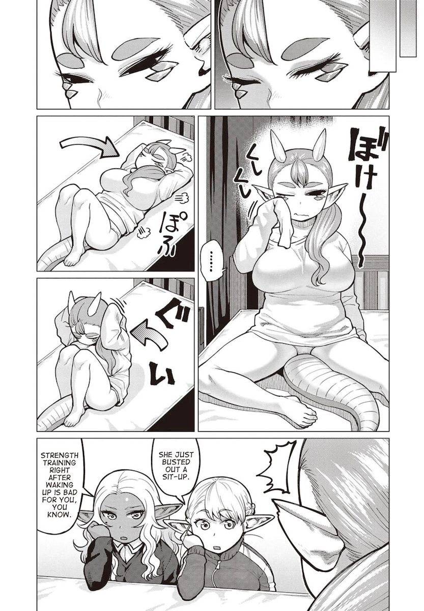Elf-San Wa Yaserarenai. page 10