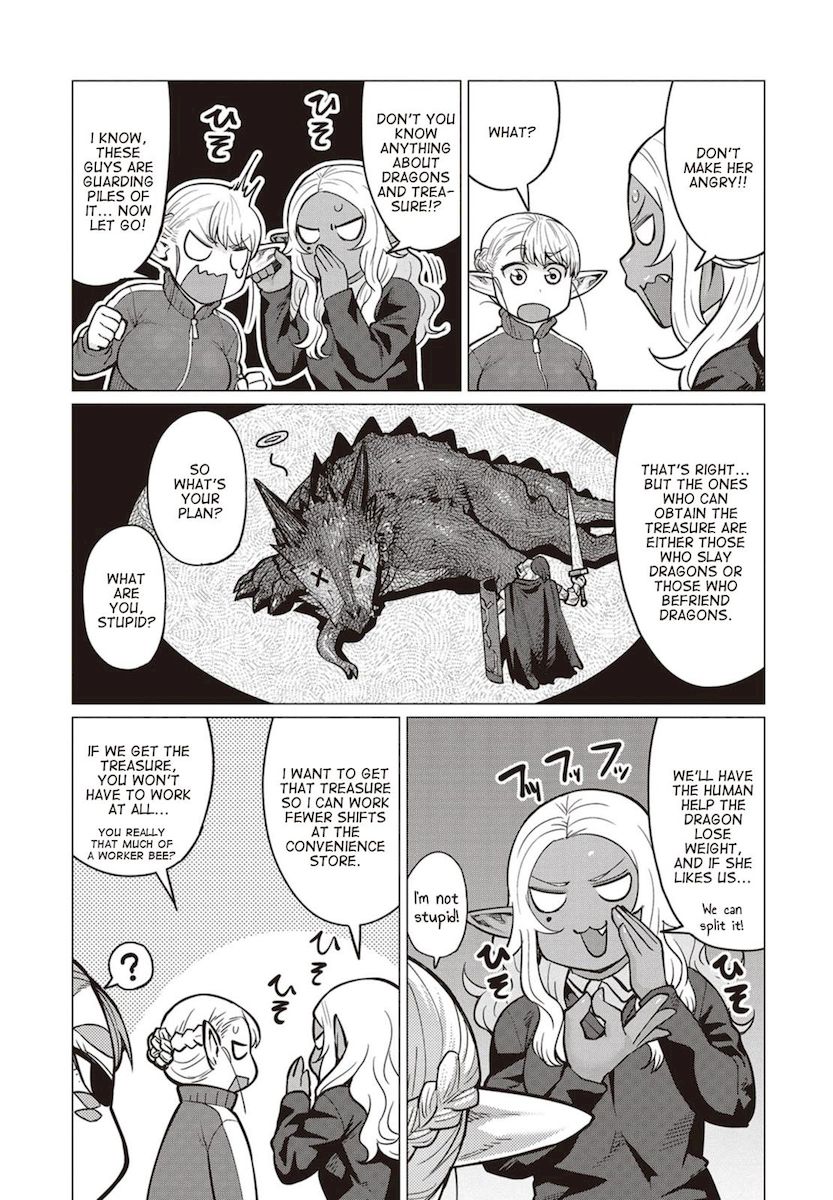 Elf-San Wa Yaserarenai. page 14