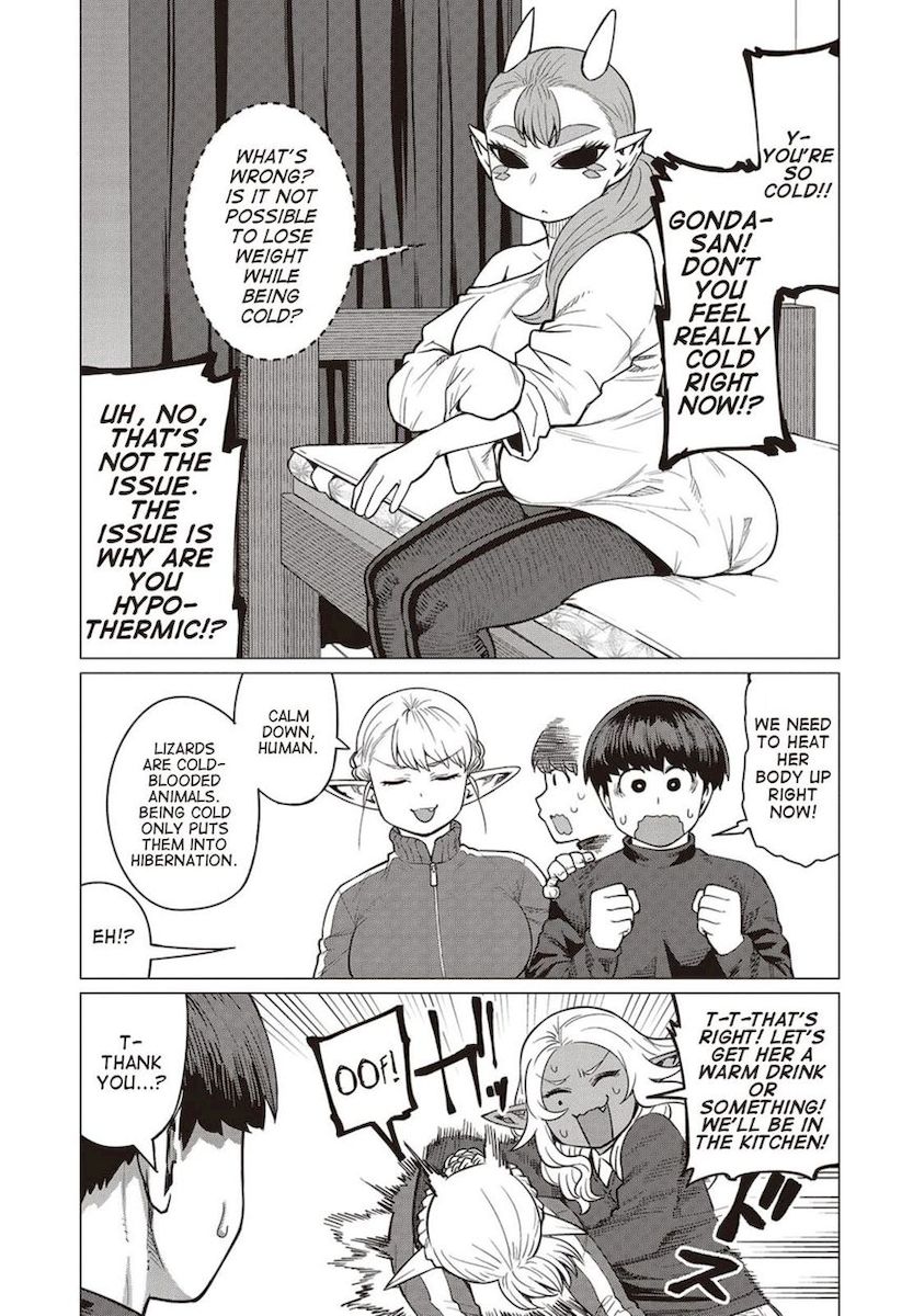 Elf-San Wa Yaserarenai. page 14