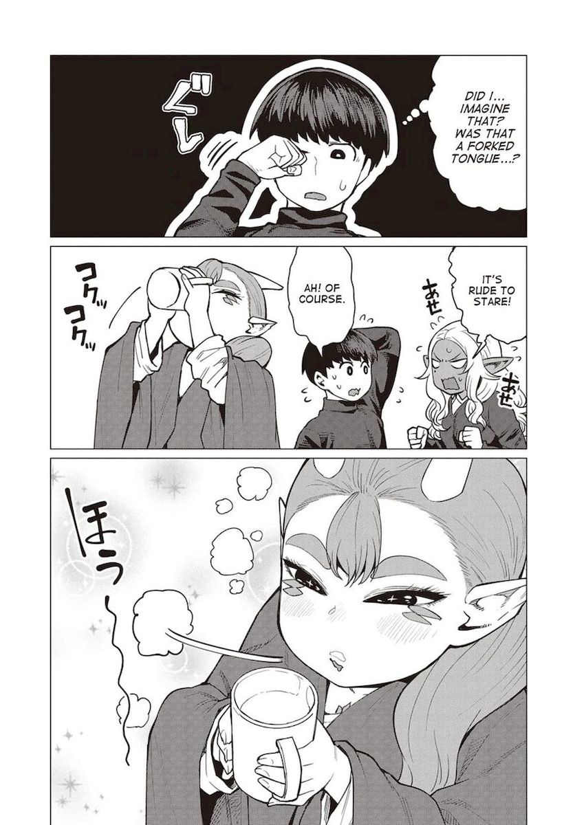 Elf-San Wa Yaserarenai. page 16