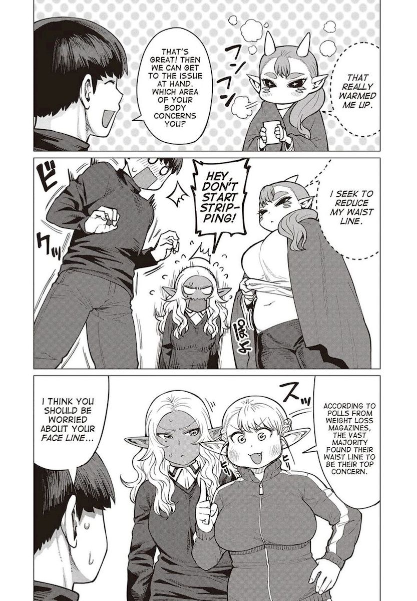 Elf-San Wa Yaserarenai. page 17