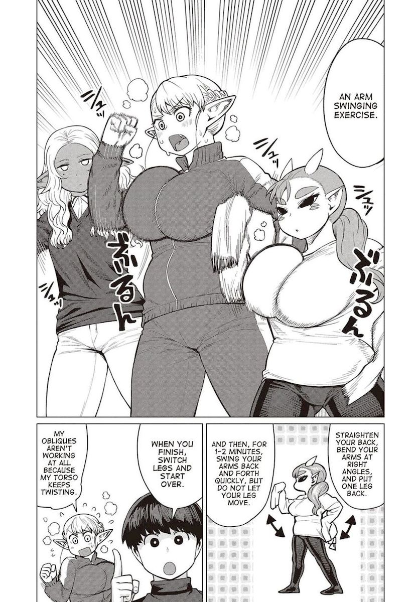 Elf-San Wa Yaserarenai. page 20