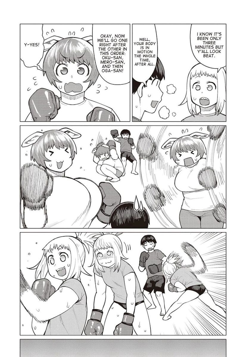 Elf-San Wa Yaserarenai. page 9