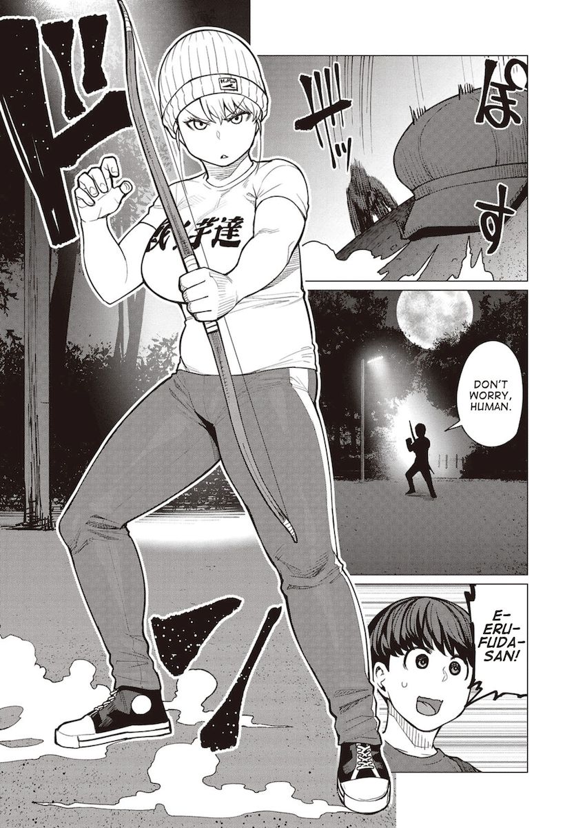 Elf-San Wa Yaserarenai. page 14