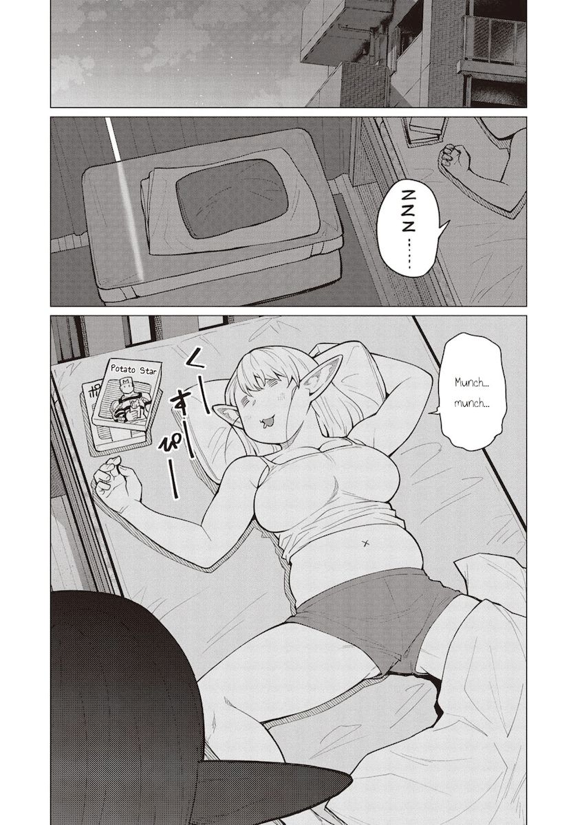 Elf-San Wa Yaserarenai. page 8